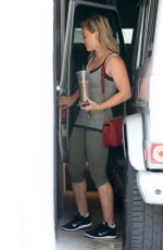 HILARY DUFF Arrives at a Gym in West Hollywood 0206
