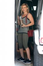 HILARY DUFF Arrives at a Gym in West Hollywood 0206