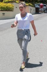 HILARY DUFF Out and About in Studio City 0306