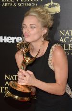 HUNTER HALEY KING at Daytime Creative Arts Emmy Awards in Los Angeles