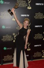 HUNTER HALEY KING at Daytime Creative Arts Emmy Awards in Los Angeles
