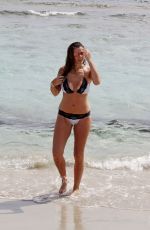 IMOGEN THOMAS in Bikini at the Beach in Italy