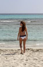 IMOGEN THOMAS in Bikini at the Beach in Italy
