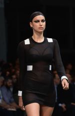 IRINA SHAYK at Givenchy Fashion Show in Paris