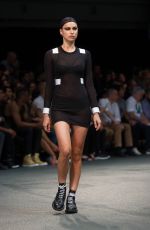 IRINA SHAYK at Givenchy Fashion Show in Paris