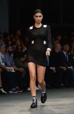 IRINA SHAYK at Givenchy Fashion Show in Paris