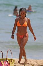 JADA PINKETT SMITH in Bikini at a Beach in Hawaii