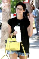 JAIMIE ALEXANDER in Daisy Duke at Nesmon Cafe in Studio City