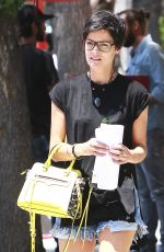 JAIMIE ALEXANDER in Daisy Duke at Nesmon Cafe in Studio City