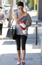 JAIMIE ALEXANDER Leaves a Gym in Los Angeles