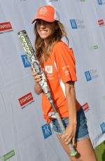 JANA KRAMER at City of Hope Celebrity Softball Game at CMA Festival in Nashville