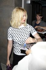 JANUARY JONES Leaves Landmark Theaters in Los Angeles