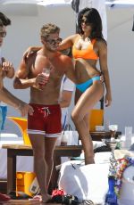 JASMIN WALIA in Bikini at a Party in Marbella