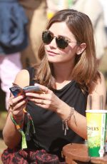 JENNA LOUISE COLEMAN at Glastonbury Festival