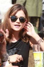 JENNA LOUISE COLEMAN at Glastonbury Festival