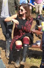 JENNA LOUISE COLEMAN at Glastonbury Festival