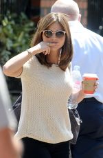 JENNA LOUISE COLEMAN Out and About in Cardiff