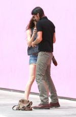 JENNIFER CARPENTER in Shorts Out and About in Hollywood