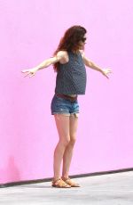 JENNIFER CARPENTER in Shorts Out and About in Hollywood