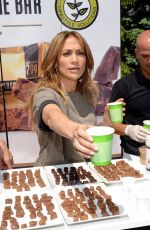 JENNIFER LOPEZ at Healthy Childhood Launch at Montefiore Medical Center in New York