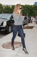 JENNIFER LOPEZ in Tight Jeans Out and About in New York