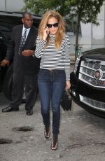 JENNIFER LOPEZ in Tight Jeans Out and About in New York