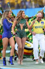 JENNIFER LOPEZ Performs at Fifa World Cup 2014 Opening Ceremony