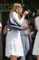 JESSICA ALBA Arrives at a Friends Wedding in Beverly Hills