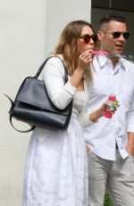 JESSICA ALBA Arrives at a Friends Wedding in Beverly Hills