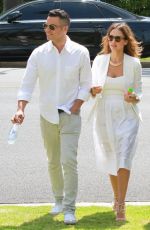 JESSICA ALBA Arrives at a Friends Wedding in Beverly Hills