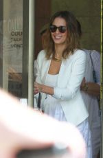 JESSICA ALBA Arrives at a Friends Wedding in Beverly Hills