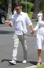 JESSICA ALBA Arrives at a Friends Wedding in Beverly Hills