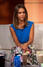 JESSICA ALBA at Fox and Friends in New York