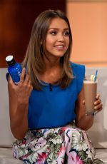 JESSICA ALBA at Fox and Friends in New York