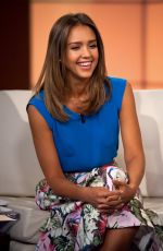 JESSICA ALBA at Fox and Friends in New York