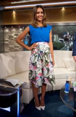 JESSICA ALBA at Fox and Friends in New York