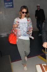 JESSICA ALBA at LAX Airport 3005