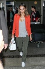 JESSICA ALBA at Los Angeles International Airport 2406