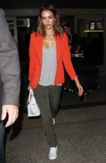 JESSICA ALBA at Los Angeles International Airport 2406