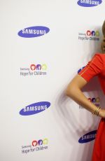 JESSICA ALBA at Samsung Hope for Children Gala in New York