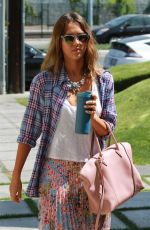 JESSICA ALBA Out and About in Culver City 0506