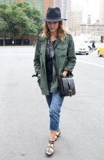 JESSICA ALBA Out and About in New York 1106