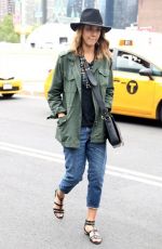 JESSICA ALBA Out and About in New York 1106