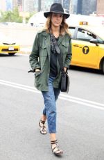 JESSICA ALBA Out and About in New York 1106