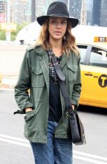 JESSICA ALBA Out and About in New York 1106