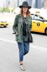 JESSICA ALBA Out and About in New York 1106
