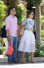 JESSICA ALBA out for Lunch in Beverly Hills