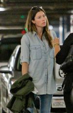 JESSICA BIEL Out and About in Century City 2506