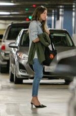 JESSICA BIEL Out and About in Century City 2506