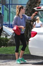 JESSICA BIEL Out and About in Hollywood